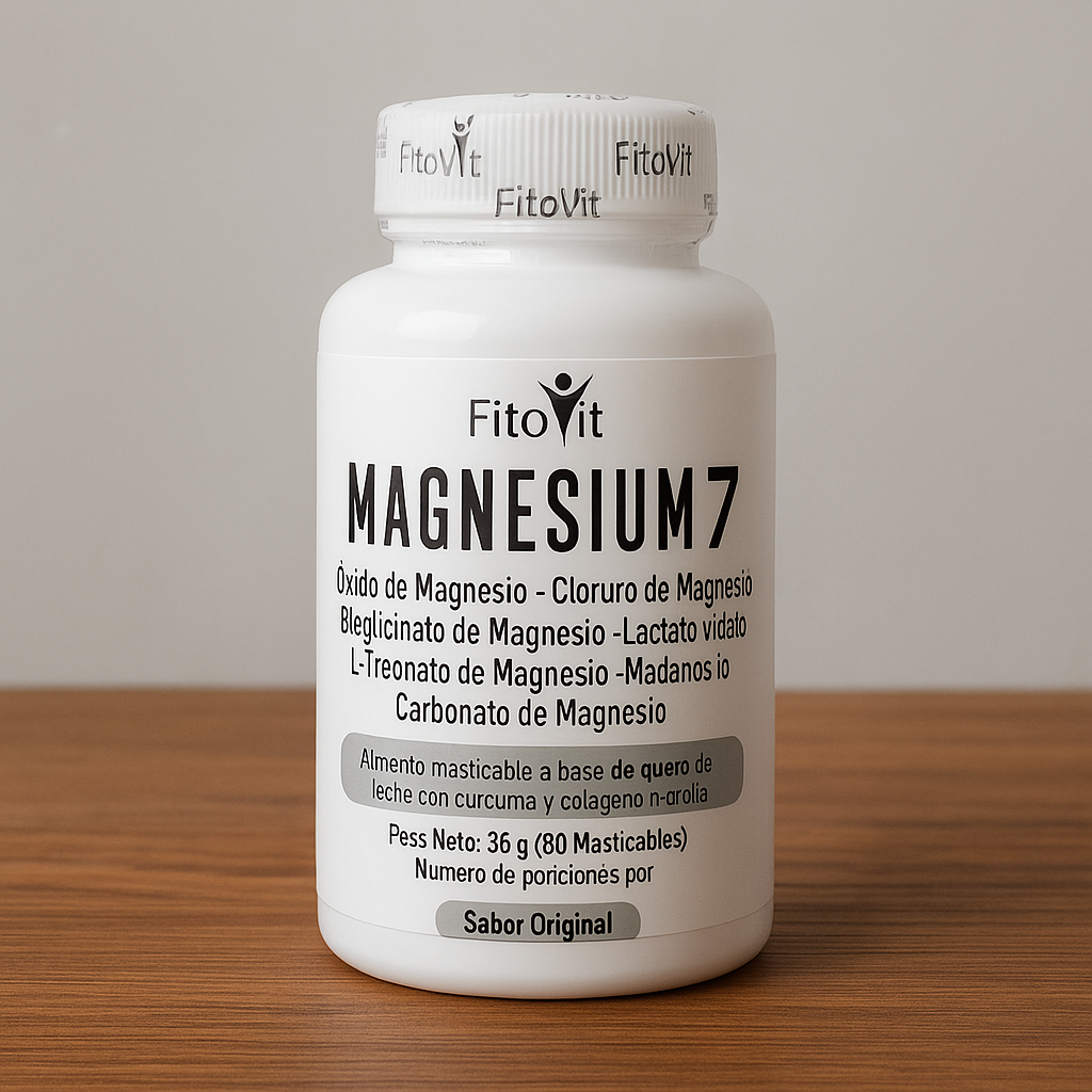 7 Magnesium X60 Und Fitovit : Energía Diaria y Beneficios de salud