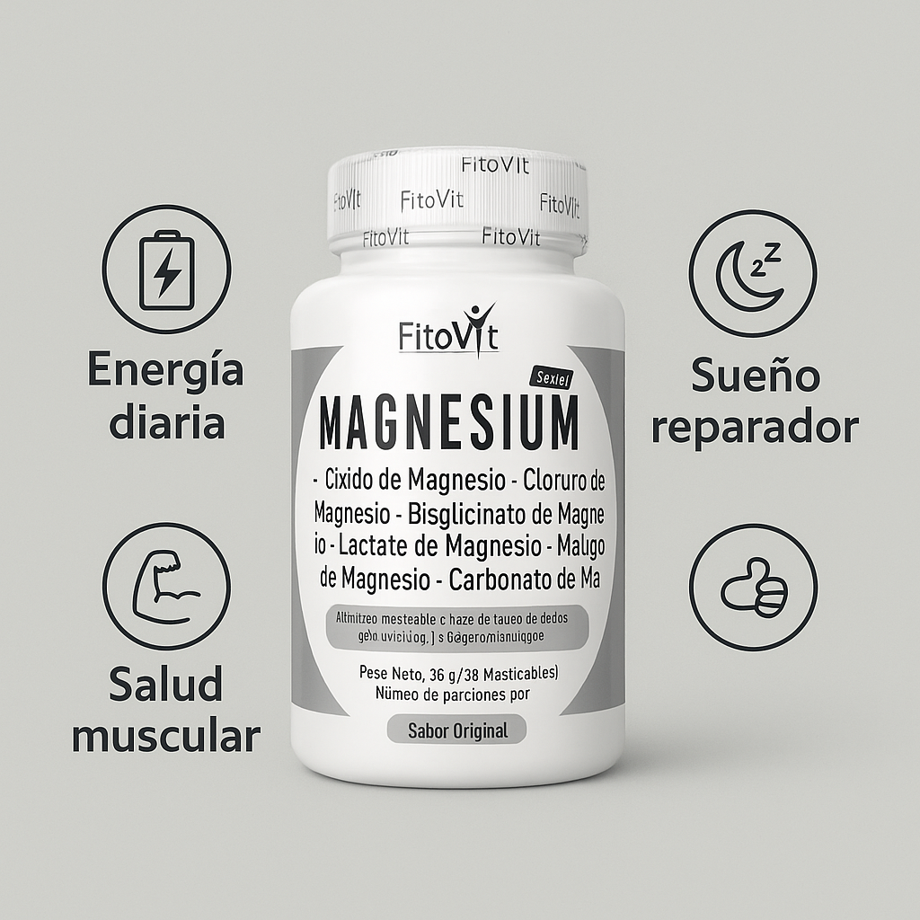 7 Magnesium X60 Und Fitovit : Energía Diaria y Beneficios de salud